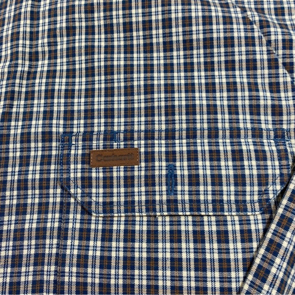 Carhartt Shirt Men’s X- Large Checkered long sleeve cotton Casual Button Down - Picture 3 of 8